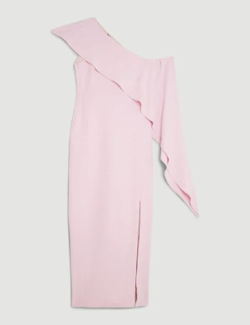 Rochie lunga Karen Millen, roz Roz