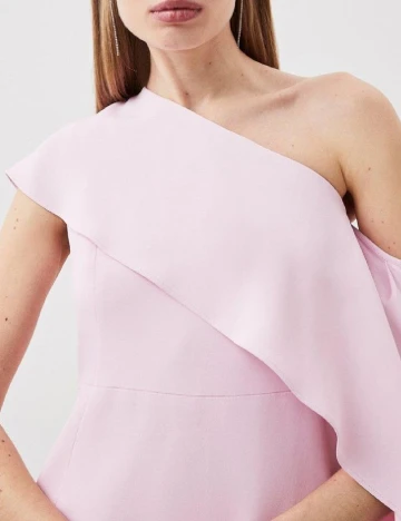 Rochie lunga Karen Millen, roz Roz
