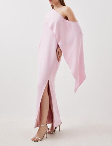 Rochie lunga Karen Millen, roz