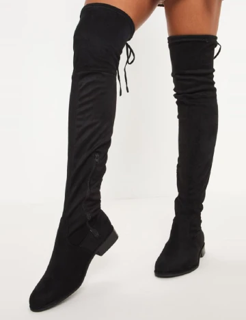 Cizme PrettyLittleThing, negru Negru