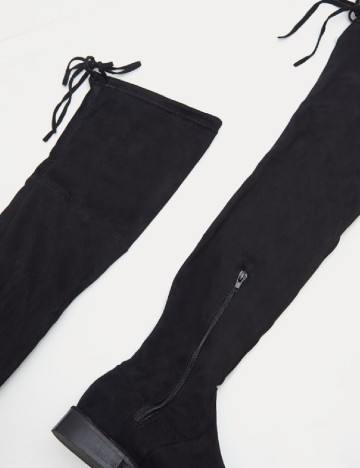 Cizme PrettyLittleThing, negru