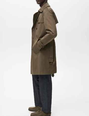 Trench Mango, kaki Verde