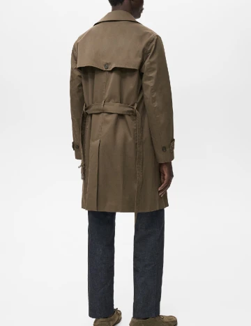 Trench Mango, kaki Verde