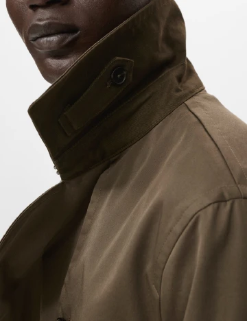 Trench Mango, kaki Verde