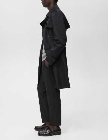 Trench Mango, negru