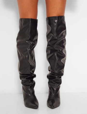 Cizme PrettyLittleThing, negru Negru