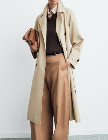 
						Trench Mango, bej