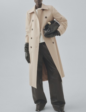 
						Trench Mango, bej
