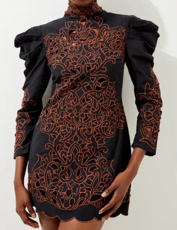 
						Rochie scurta Karen Millen, negru