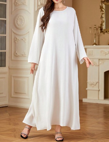 
						Rochie lunga SHEIN, alb