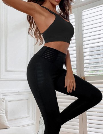 
						Bustiera SHEIN, negru