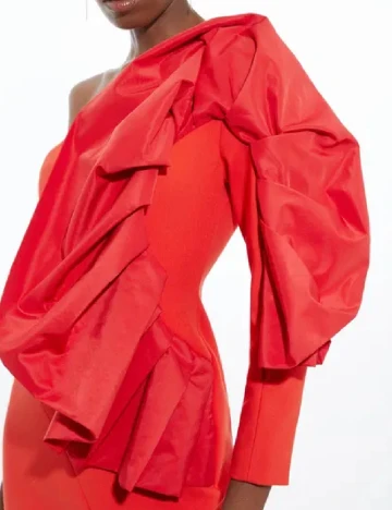 Rochie medie Karen Millen, rosu Rosu
