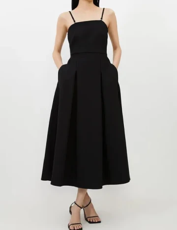 Rochie medie Karen Millen, negru Negru