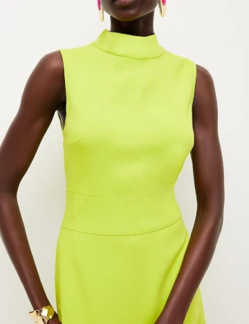 Rochie medie Karen Millen, verde Verde
