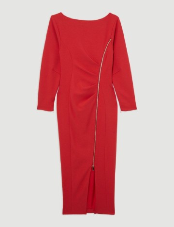 Rochie medie Karen Millen, rosu
