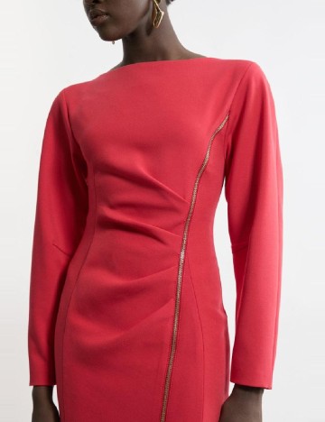 Rochie medie Karen Millen, rosu