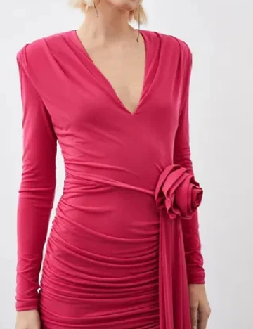 Rochie scurta Karen Millen, roz Roz