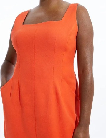 Rochie medie Karen Millen, portocaliu