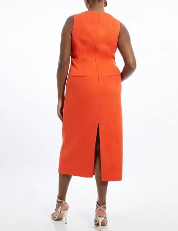 Rochie medie Karen Millen, portocaliu