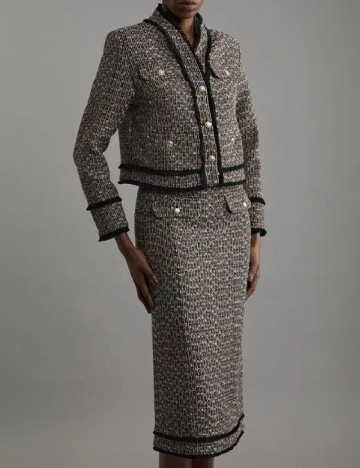
						Fusta Karen Millen, mix culori