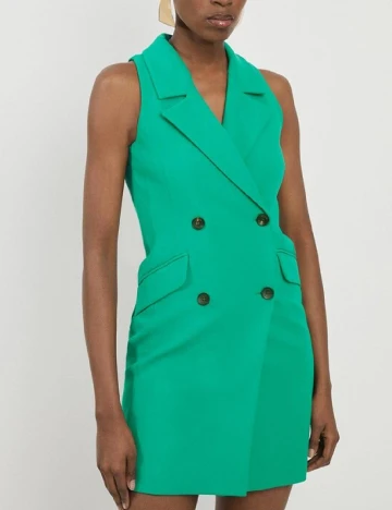 Rochie scurta Karen Millen, verde Verde