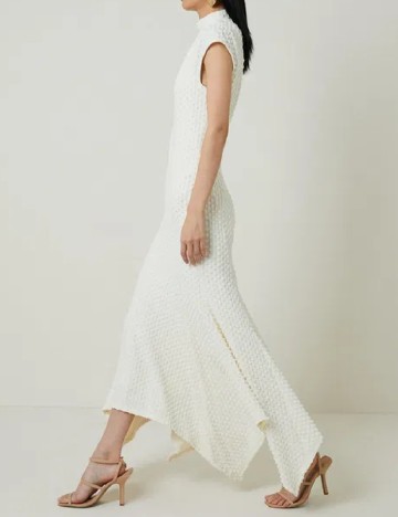 Rochie lunga Karen Millen, ecru