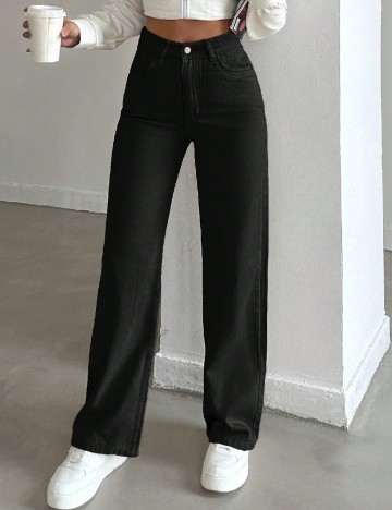 
						Blugi SHEIN, negru