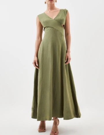 Rochie medie Karen Millen, verde Verde
