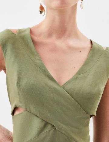 Rochie medie Karen Millen, verde