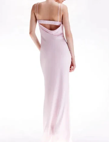 Rochie lunga Karen Millen, roz pal Roz