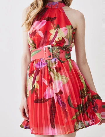 Rochie scurta Karen Millen, floral print Floral print