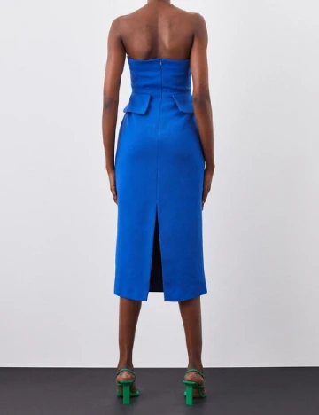Rochie medie Karen Millen, albastru Albastru