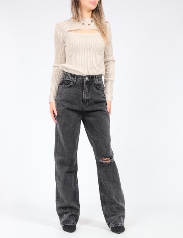 
						Blugi SHEIN, negru