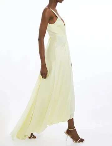 Rochie lunga Karen Millen, galben Galben