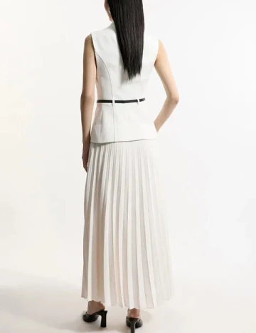 Rochie lunga Karen Millen, ecru