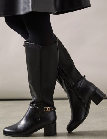 Cizme PrettyLittleThing, negru