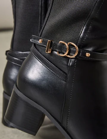 Cizme PrettyLittleThing, negru Negru