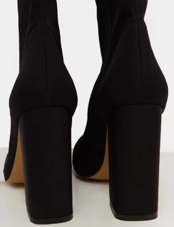 Cizme PrettyLittleThing, negru