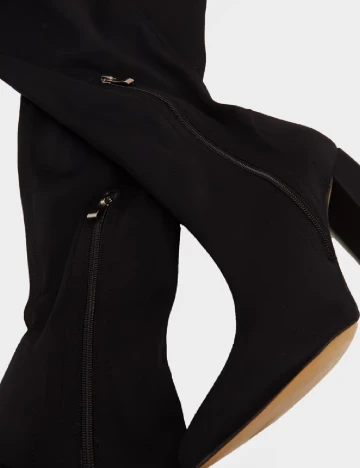 Cizme PrettyLittleThing, negru