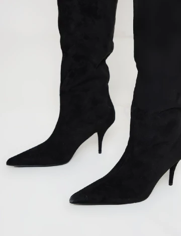 Cizme PrettyLittleThing, negru Negru