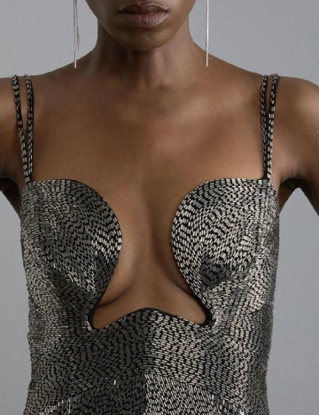 Rochie lunga Karen Millen, gri Gri