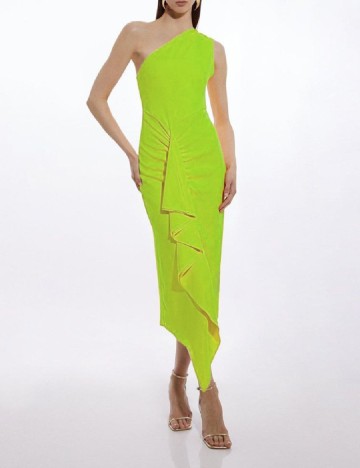 
						Rochie lunga Karen Millen, verde