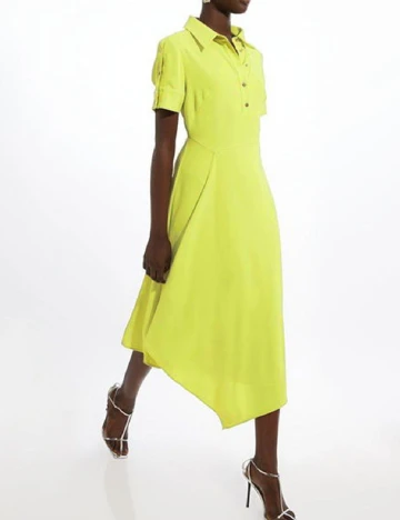 Rochie medie Karen Millen, verde Verde