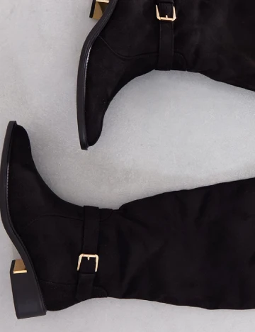 Cizme PrettyLittleThing, negru Negru