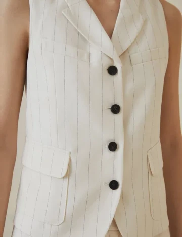 Vesta Karen Millen, ecru Alb