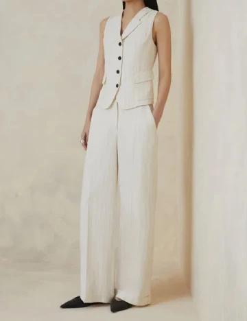 Vesta Karen Millen, ecru Alb