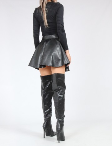 Cizme PrettyLittleThing, negru