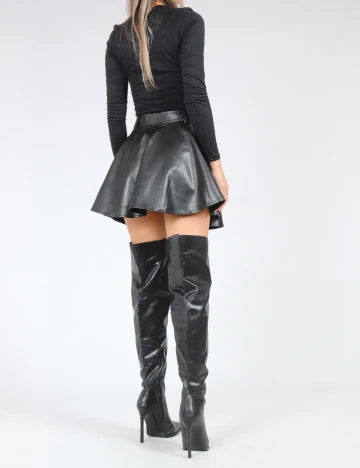 Cizme PrettyLittleThing, negru Negru