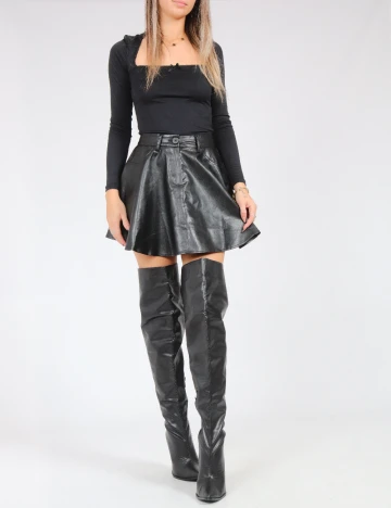 Cizme PrettyLittleThing, negru Negru