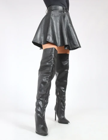Cizme PrettyLittleThing, negru Negru